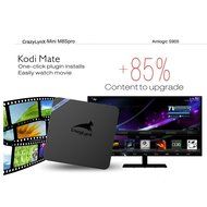 CrazyLynX Bluetooth Kodi Box Android 5.1 TV Box 2GB DDR3 8GB EMMC S905 Youtube Netflix N3