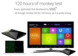 M9S Z8 TV Box S905 Quad Core 4K KODI Fully Loaded Free HD Sports Movies Streaming Player Bluetooth Enabled (2GB... N3