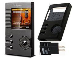 Cayin N5 High Resolution Audio Player with Hand Made Dignis Leather Case (Black)