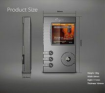 Cayin N5 High Resolution Audio Player with Hand Made Dignis Leather Case (Black) N6