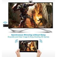 Sun Port&reg; Dual Frequency (2.4GHz &amp; 5GHz) MiraScreen Wireless Display Adapter with Airplay/Miracast HDMI TV Stick... N3
