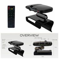 KRexpress MX HD23 Android 4.4 TV Box 2.0MP 1080P Camera Quad Core 1GB+ 8GB Built in DSP Skype App N5