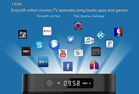 Smart TV Box,EEDI Sunvell T95M TV Box Amlogic S905 QuadCore Android 5.1 Smart 4K HD WiFi 2GB RAM + 8G ROM capacity3D... N5