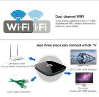 Mini Kitty-Q Box Smart TV Amlogic S905 [2GB+8GB+2K/4K]Quad Core Android 5.1 Streaming Meadia Player Android TV... N5