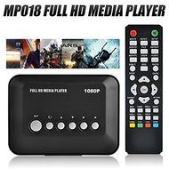 Zoostliss Multi TV Media Player HDMI 1080P Full HD Video For YPbPr USB AV SDHC MKV RM RMVB
