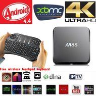 MXIII Quad Core Amlogic S802 Cortex A9 1GB/8GB Android 4.4 TV Box Wifi Google Smart TV Full HD Media Player 4K... N2