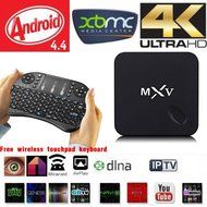 MXIII Quad Core Amlogic S802 Cortex A9 1GB/8GB Android 4.4 TV Box Wifi Google Smart TV Full HD Media Player 4K... N9