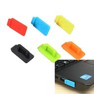 ANDROSET Rubber Silicon Protective Dustproof USB Plug Cover Stopper for PC TV Box Computer Laptop