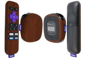 Skinomi TechSkin - Roku SE Dark Wood Full Body Skin / Front &amp; Back Wrap Clear Film / Ultra HD and Anti-Bubble...