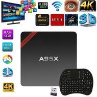 Edal NEXBOX Android 6.0 4K TV Box A95X Amlogic S905X Quad core Cortex A53 2.0GHz 64bit Mini PC KODI 16.0 Pre-installed... N6