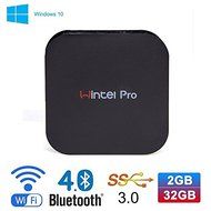 Windows 10 Tv Box intel HD Graphics 2G/32G Large Storage Support IEEE 802.11b/g/n Wifi Bluetooth 4.0 1080p H.265...