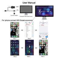 Tomsenn EzCast M2 Hdmi Tv Dongle Device Hdmi Streaming Media Player Support Android 4.0/ios 9.0/windows 8.1 N6
