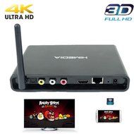 3D 4Kx2K tv box 60fps H.265 hardware decode Set top Box Tv receivers Android 4.4 1G DDR 8G Flash miracast airplay...