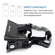 RUGUO 3D VR Virtual Reality Glasses for 3D movies and games, perfect for 4-6 inch smartphones, the body and the...