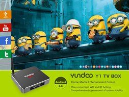 Pinwheel 2016 New YUNDOO Y1 TV Box Octa core Amlogic S912 Android 6.0 2GB RAM 16GB ROM 8 core Kodi Full Loaded... N4