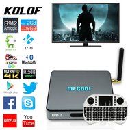 KOLOF BB2 Android 6.0 OTT TV Box Octa Core Amlogic S912 KODI 17.0 2G 16G Streaming Media Player with White Mini...