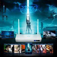 Mobie Gala TV Android Streaming TV Box Media Player Watch Online Movies with XBMC/KODI - White N6