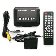 Eforbest 1080P Full HD Multi-Media Player 1080P-TVBOX USB HDMI SD/MMC Multi TV Media Player With Remote Control N4