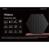T95Z Plus S912 Android 6.0 TV Box,Hosamtel@2.4G +5G +Bluetooth Octa Core 2GB DDR3+16GB WiFi HD Media Player ,2... N5