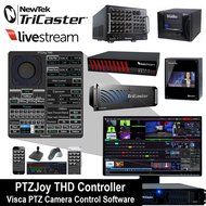 Rocosoft Newtek TriCaster &amp; Livestream PTZ Camera Control Software - PTZJoy THD Controller