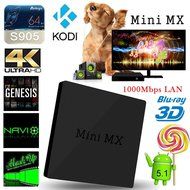 J-DEAL&reg; 1000M LAN KODI 16.0 Amlogic S905 Quad Core Mini MX Android 5.1 TV BOX 1GB/8GB H.264/H.265 WiFi Bluetooth...