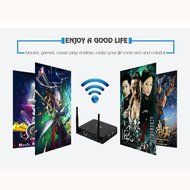For US K3 Android TV Box 2G/16G Amlogic 2.4/5G Dual WiFi DLNA Airplay KODI Quad-Core 4K Miracast Media Adapter... N6