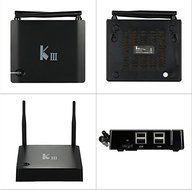 Smart TV Box, EEDI Newest Mini Protable K3 KIII Plus Amlogic S905 OTT Android 5.1 FULL HD Smart TV Box 2G DDR3... N6