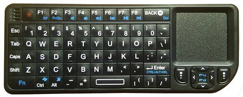 NAXA Electronics NGT-20 Google Android Internet TV Box with Keyboard Remote Control (Shinny Black) N3
