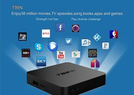 Smart TV Box,EEDI T95N MINI M8S PRO Android 6.0 TV Box Octa Core 2GB DDR3+8GB WiFi HD Media Player N3
