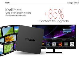 Smart TV Box,EEDI T95N MINI M8S PRO Android 6.0 TV Box Octa Core 2GB DDR3+8GB WiFi HD Media Player N7