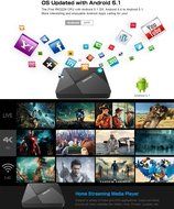 DOLAMEE D5 Android TV BOX , Fully Loaded Android 5.1 Lollipop OS Streaming Media Players XBMC / Kodi 16.1 Support... N7