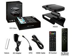 Ivishow Streaming Media Player 2G+8G Android 5.1 TV BOX Dual Band 2.4G WiFi Bluetooth 4.0 eMMC Flash Smart TV... N23