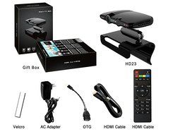Ivishow Streaming Media Player 2G+8G Android 5.1 TV BOX Dual Band 2.4G WiFi Bluetooth 4.0 eMMC Flash Smart TV... N24