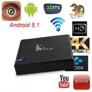 Lary intel K1 Plus S905 OTT Android 5.1 4K FULL HD Smart TV Box 1G/8G KODI WIFI