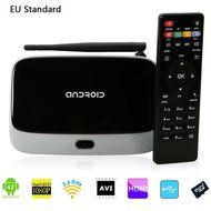 Vamery Free Shipping CS918 Quad Core Android 4.4 Smart TV Box XBMC WiFi Full 1080P Media Player 8G EU N2