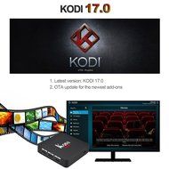 Vipwind KM8 PRO Smart TV Box Android 6.0 Amlogic S912 Octa-core 2GB 16GB KODI 17.0 VP9 H.265 4K Daul WiFi 1000M... N6