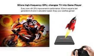 GR Business NEXSMART D32 OTT TV Box 1+8GB RK3229 Quad-core Cotex A7 1.5GHz 32bit Android 5.1 KODI 16.1 Streaming... N9