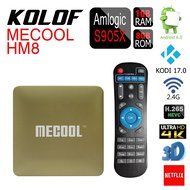 KOLOF HM8 Android 6.0 OTT TV Box KODI 17.0 Amlogic S905X Quad Core 1G 8G