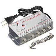 ANDROSET 4 Way CATV Cable TV Signal Amplifier AMP Video Booster Splitter N2