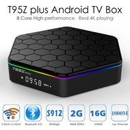 T95Z plus Android TV Box Amlogic S912 Octa-Core 2GB/16GB Android 6.0 KODI 17.0 WiFi 2.4G/5.8G LAN 1000M Bluetooth...