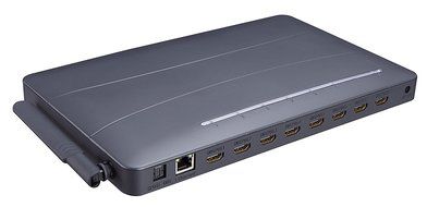 YINGLUN 8 Ways HDMI Streaming Media Player with 500G Hard Disk + Remote Support HDMI GHZ 8-core GPU/ Android 4.4... N2