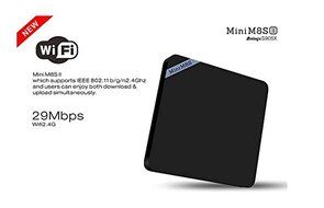 Mini M8S II 4K Android 6.0 TV BOX 2GB 8GB Amlogic S905X Quad Core M8SII Set-top 2.4G WiFi Smart Media Player from... N5