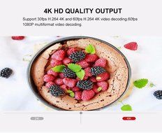 VIGICA T96 Pro TV Box Android 6.0 Marshmallow Amlogic S912 Octa Core 3G 16G XBMC Fully Loaded Kodi Streaming Media... N9