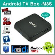 VIGICA M8S Amlogic S812 Android 4.4.2 Quad Core Smart TV Box 2G/8G XBMC Streaming Media Player Blurtooth 4.0 wifi...