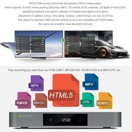 Docooler Zidoo X9S Smart Android 6.0 TV Box (OpenWRT(NAS) Realtek RTD1295 Quad Core 2G / 16G H.265 UHD 4K VP9... N4