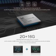 Docooler Zidoo X9S Smart Android 6.0 TV Box (OpenWRT(NAS) Realtek RTD1295 Quad Core 2G / 16G H.265 UHD 4K VP9... N7