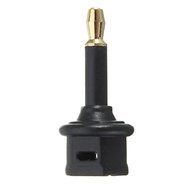 BephaMart TosLink Optical Cable Adapter Connector to 3.5mm Mini Male Jack Plug Adaptor N3