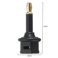 BephaMart TosLink Optical Cable Adapter Connector to 3.5mm Mini Male Jack Plug Adaptor N8