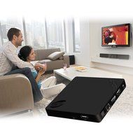 Olymstore X2 Allwinner H3 Android 4.4 TV Box OS Quad-core 1+8GB Wi-Fi 4Kx2K Streaming Media Player (US Standard) N4
