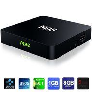 M9S 1GB RAM 8G ROM Quad Core Android 5.1 TV Box Fully Loaded KODI (XBMC) Free Sports Movies
